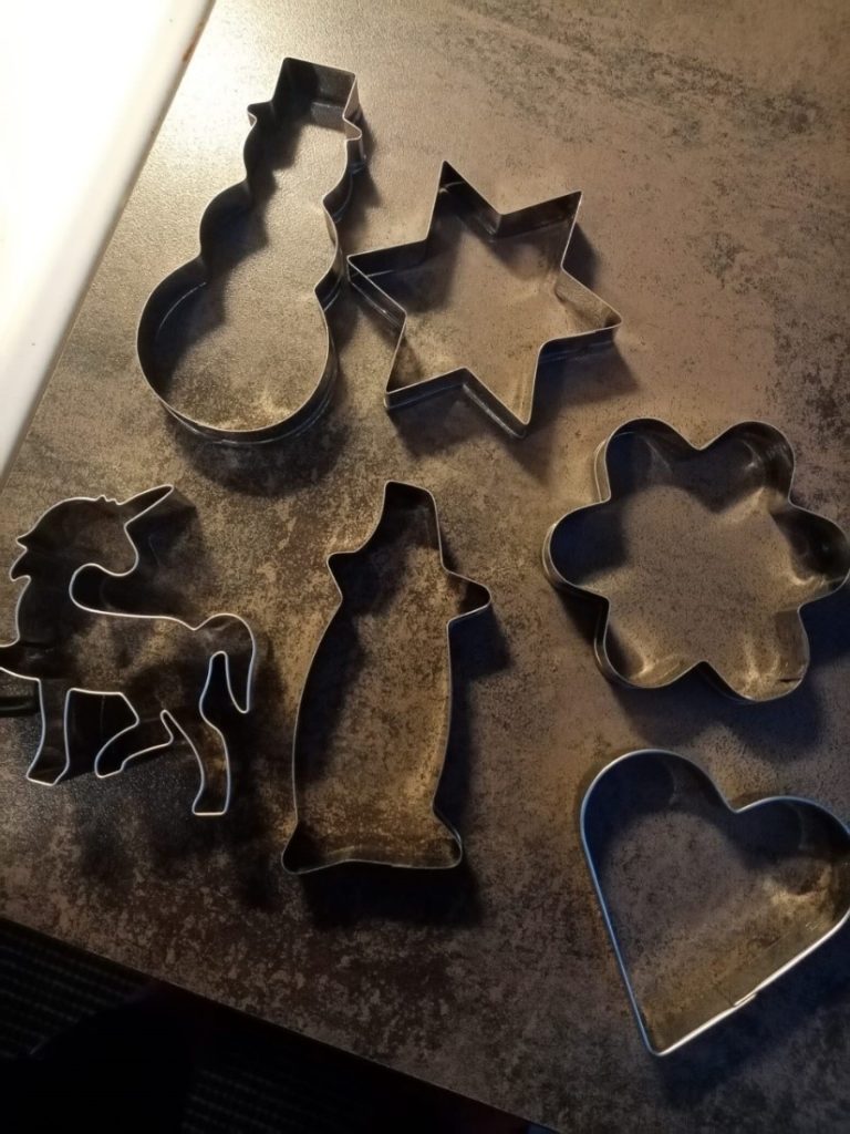 Kuva piparkakkumuoteista 