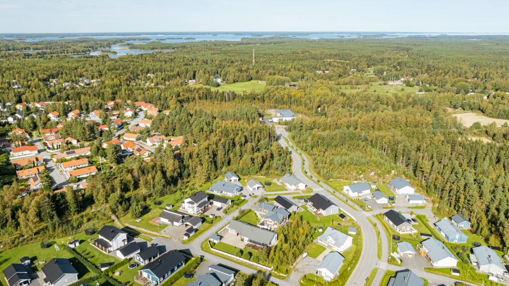 Flygfoto av Familar Fenix