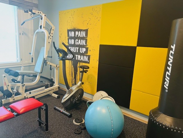 Familar Veikkarin jumppahuone