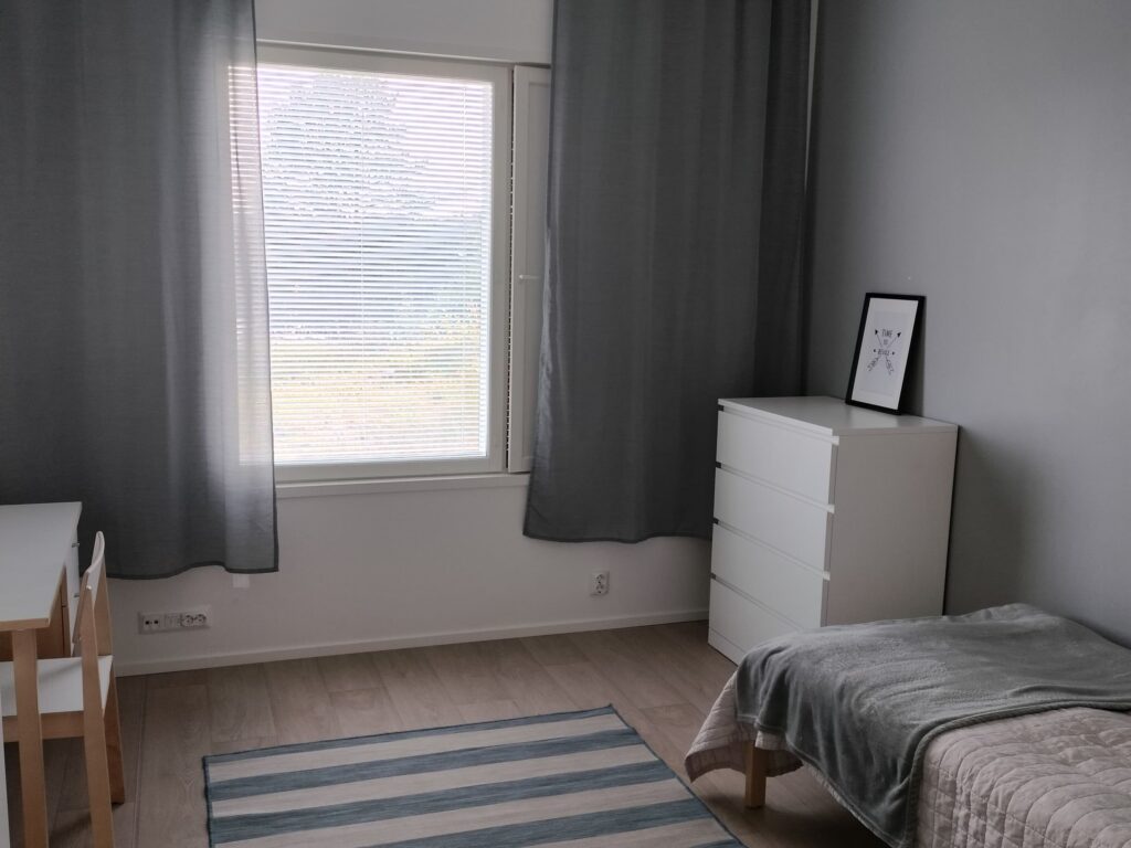 Yksikkö Vanhamäen sisätiloja, lapsen/nuoren huone